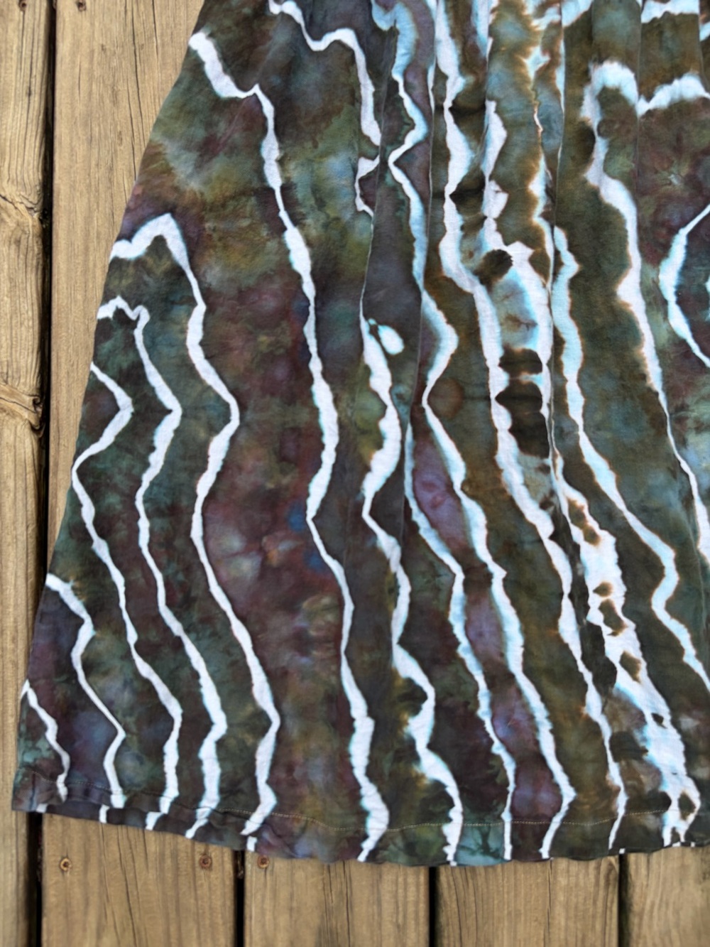 notPERFECTLINEN Ice Dyed Mama Maxi Dress - Picture 6 of 9
